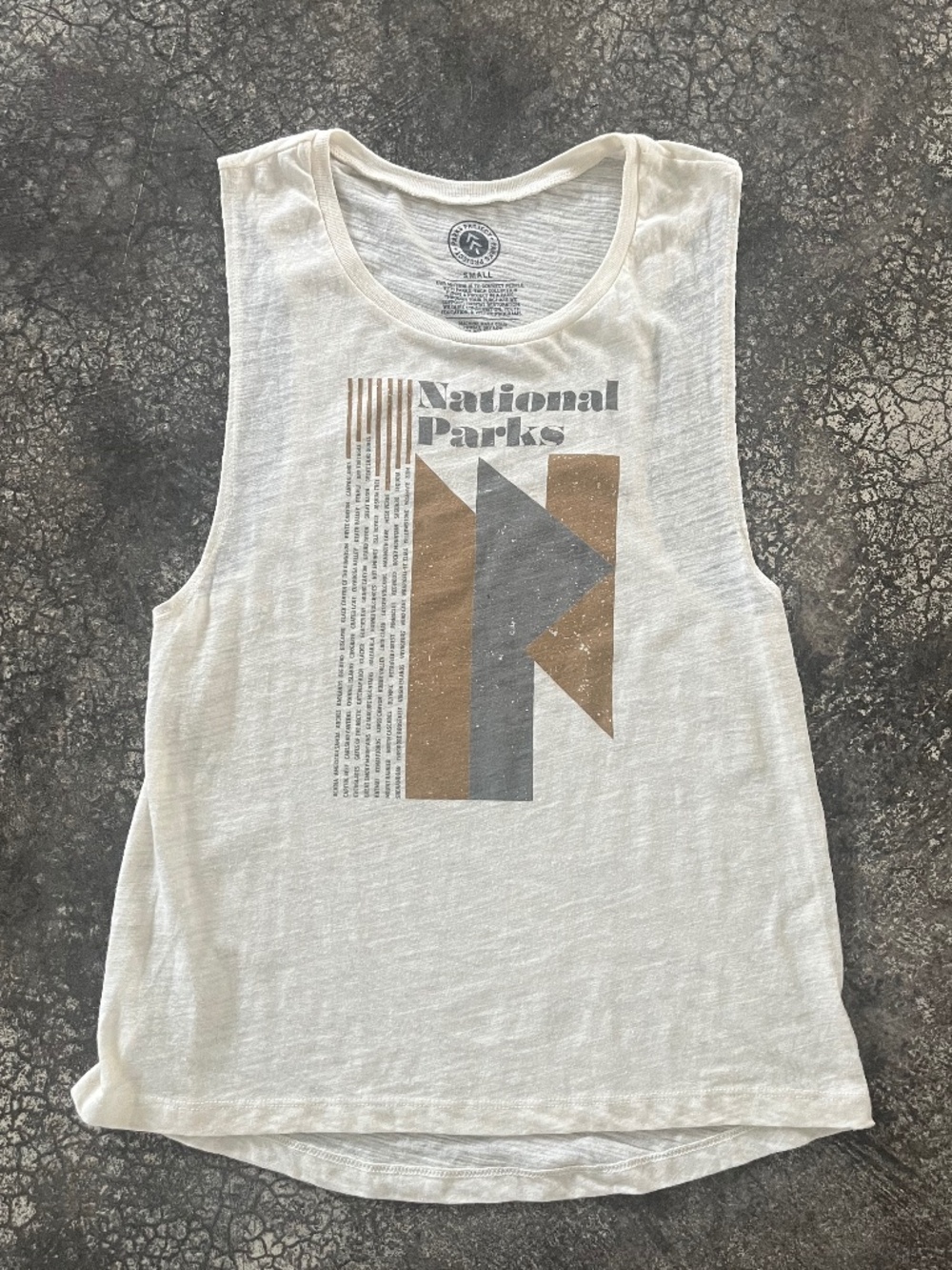 Parks Project "National Parks" Tank, Size S